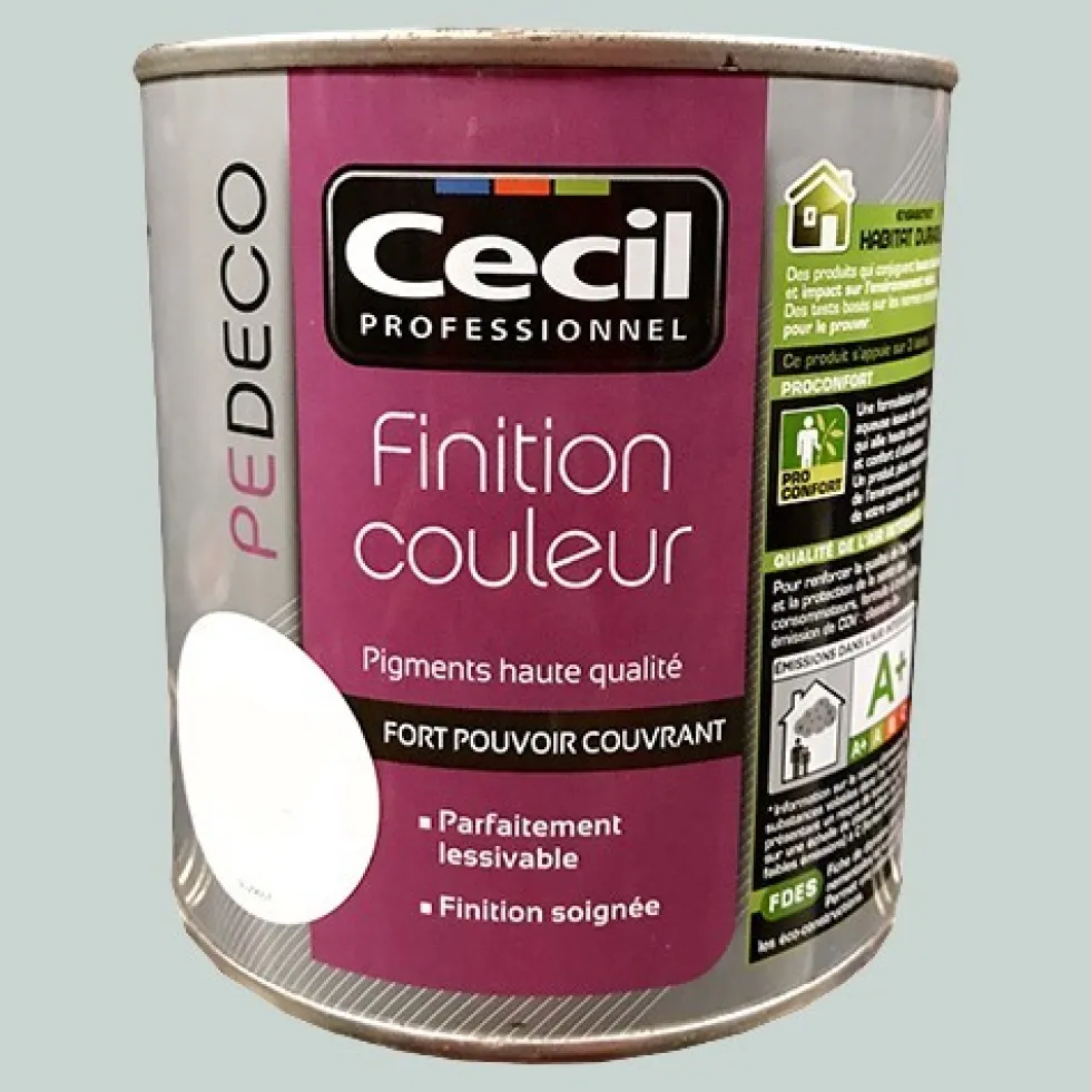 CECIL PE DECO Finition Couleur Gris platine Mat