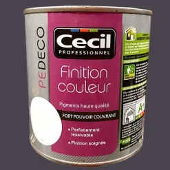 CECIL PE DECO Finition Couleur Gris Fusain Mat