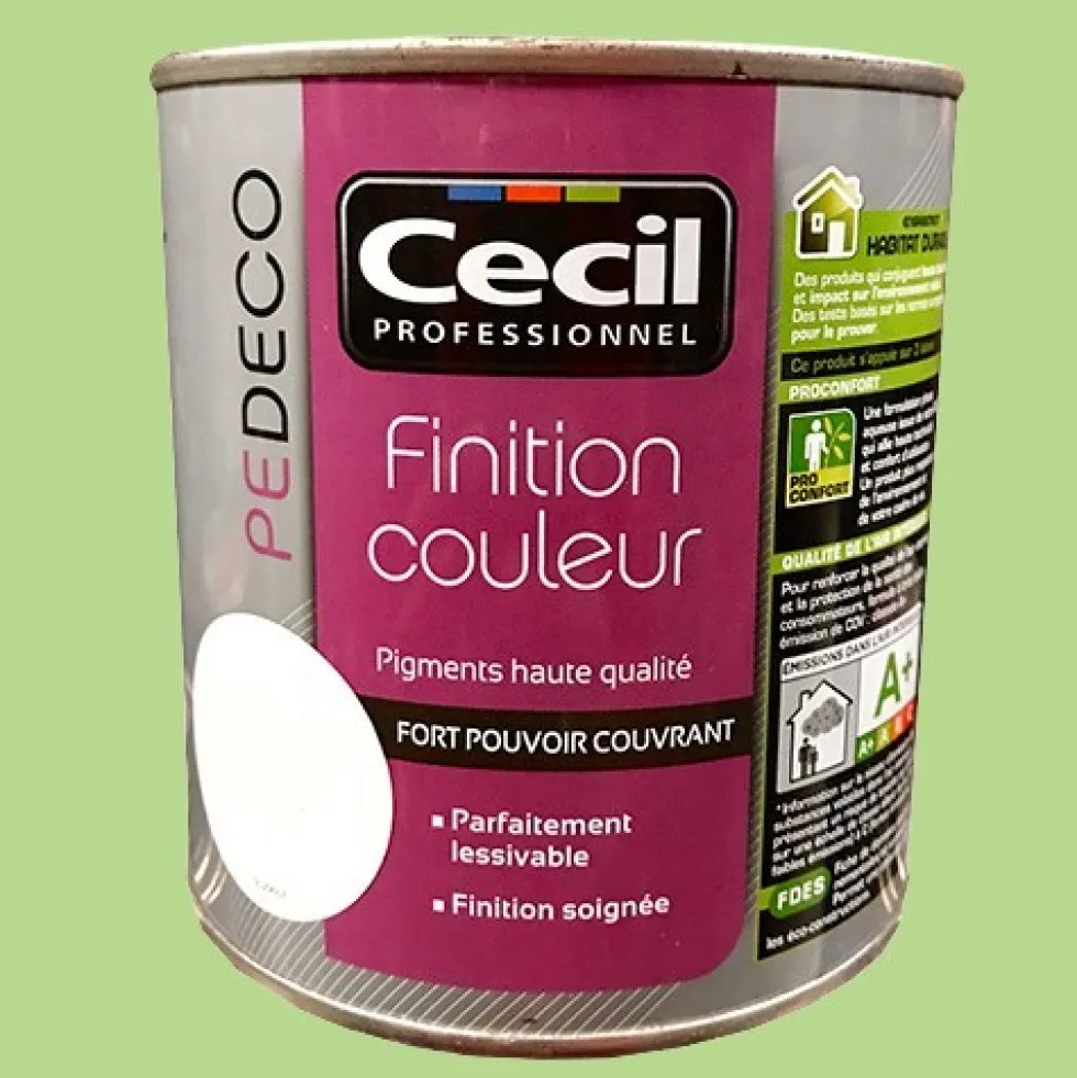 CECIL PE DECO Finition Couleur Vert granny Mat