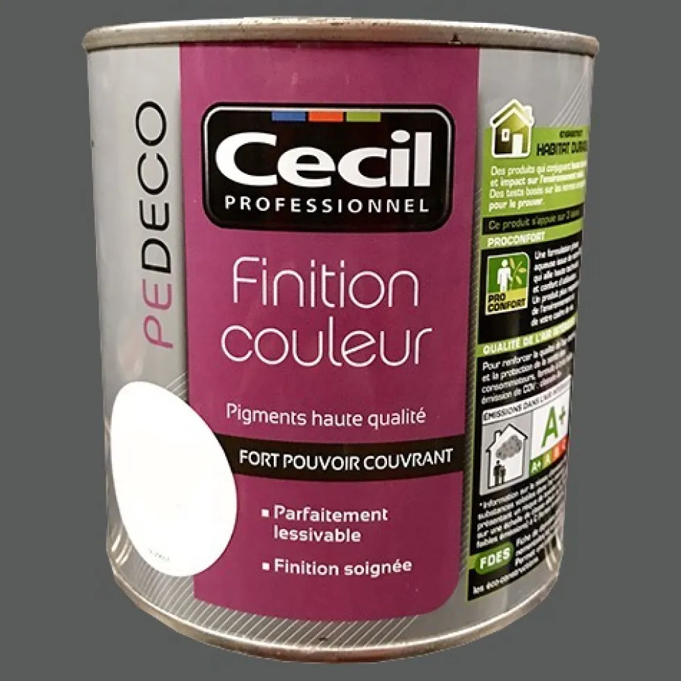 CECIL PE DECO Finition Couleur Gris ardoise Satin