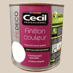 CECIL PE DECO Finition Couleur Beige calcaire Satin