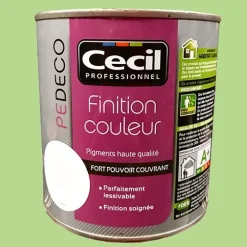CECIL PE DECO Finition Couleur Vert granny Satin