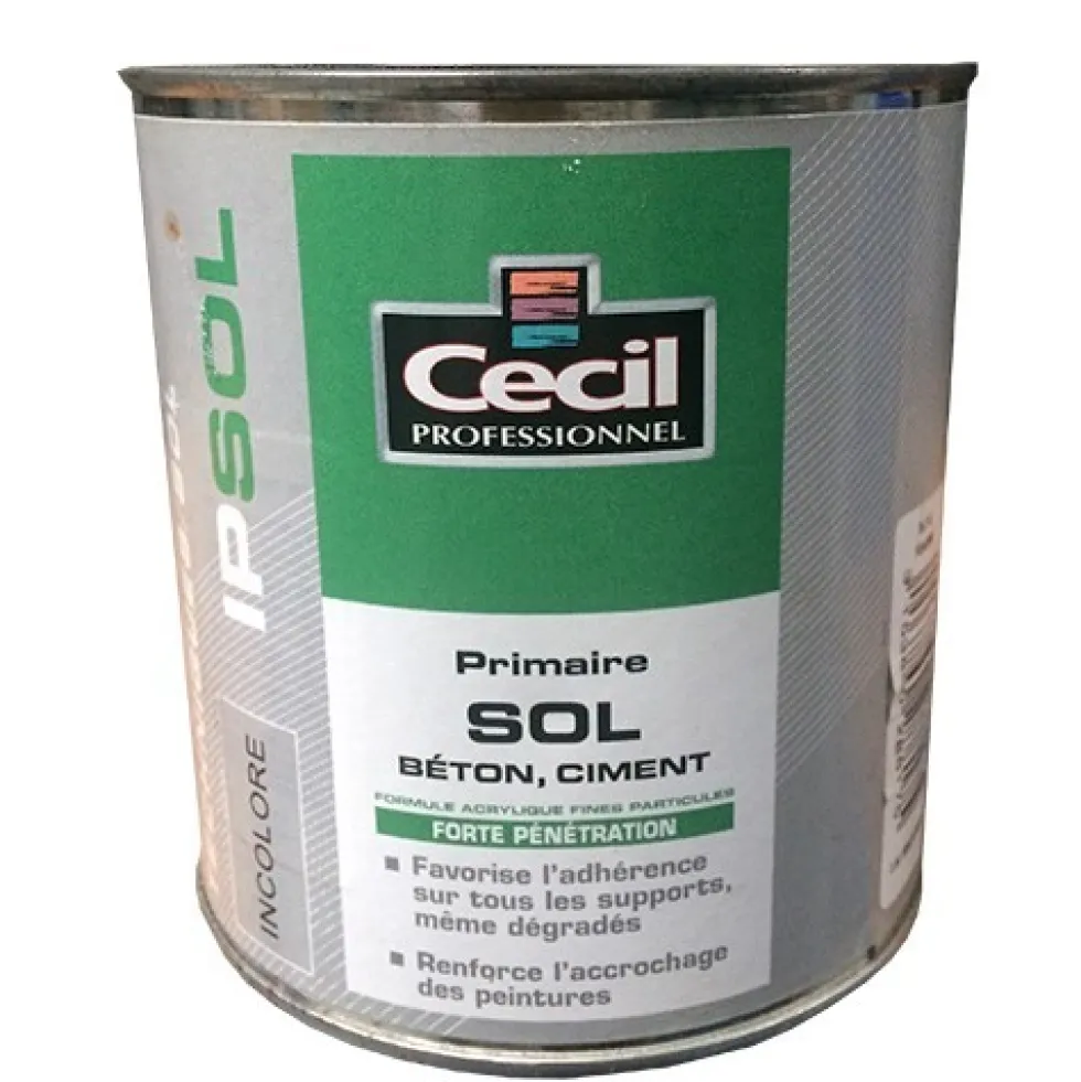 CECIL Primaire sol "IP SOL" Incolore