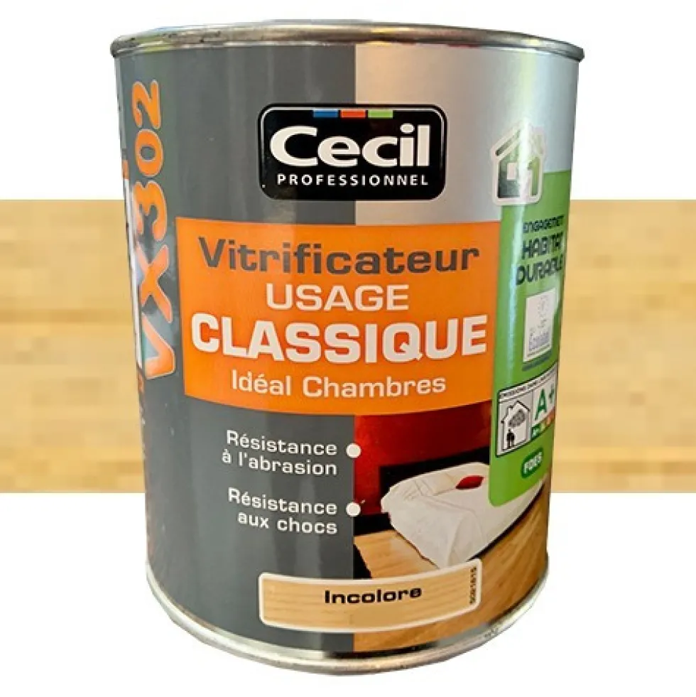 CECIL VX302 Vitrificateur Incolore Brillant