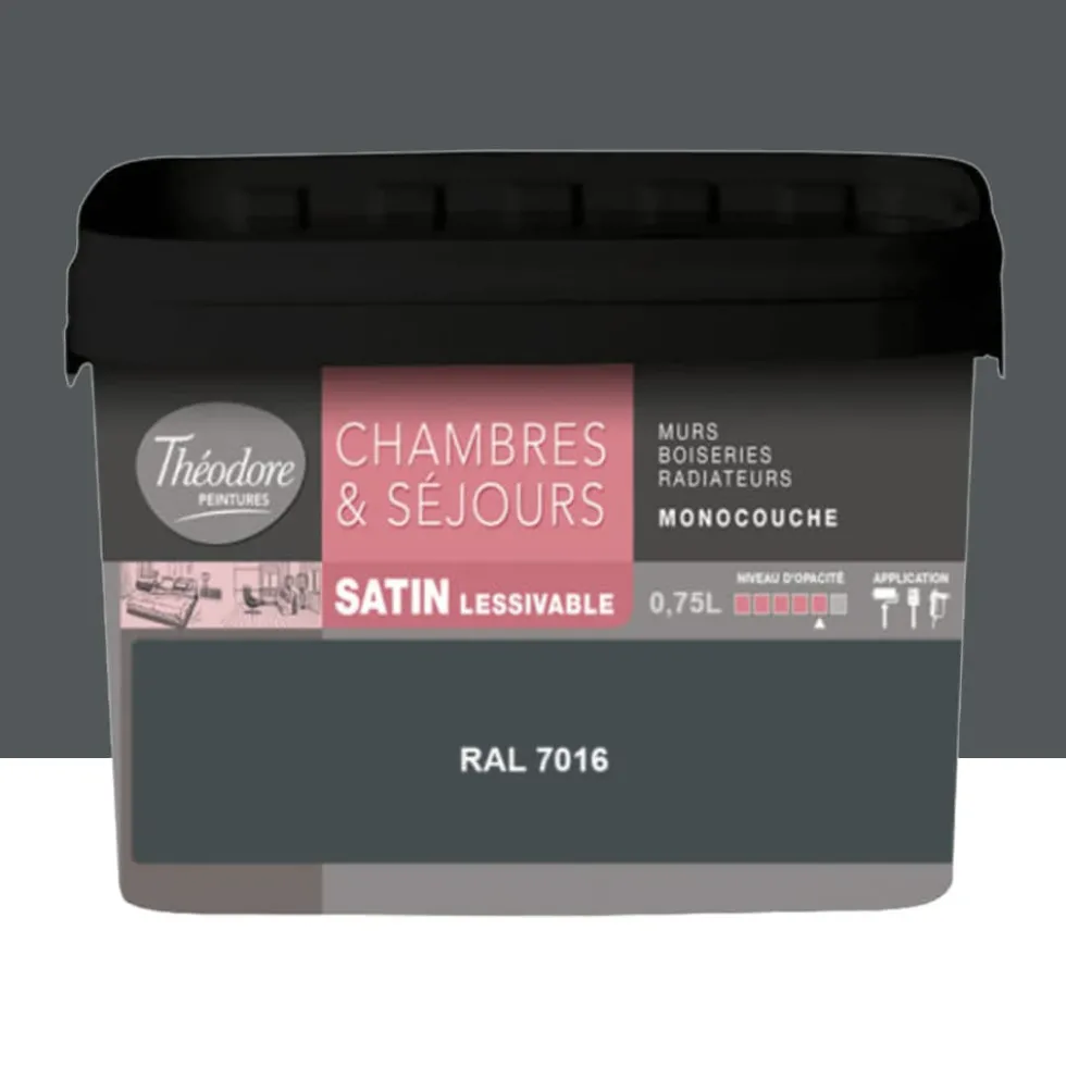 Chambres & Séjours Théodore Satin Monocouche 7016