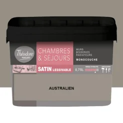 Chambres & Séjours Théodore Satin Monocouche Australien