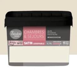 Chambres & Séjours Théodore Satin Monocouche Kimono