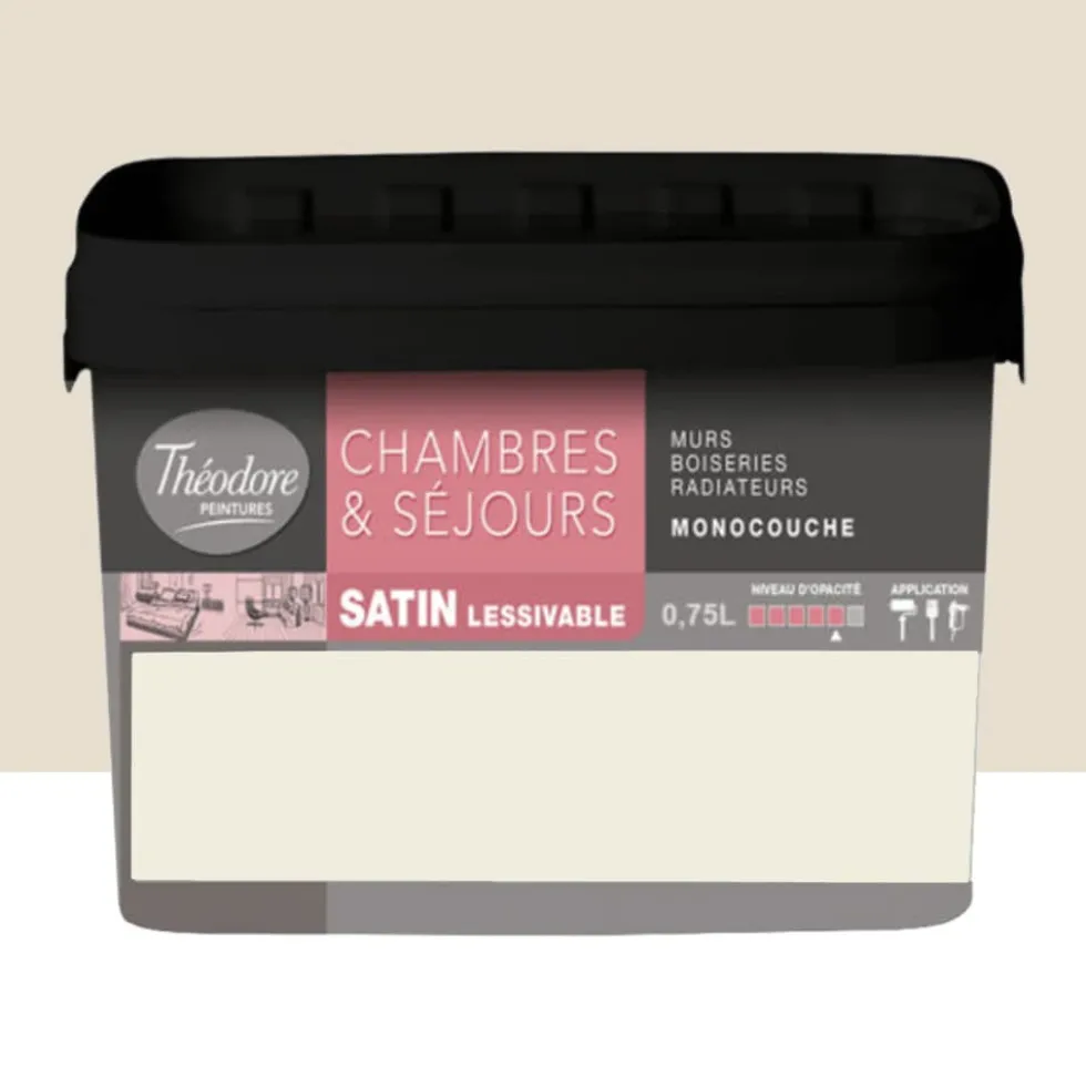 Chambres & Séjours Théodore Satin Monocouche Kimono