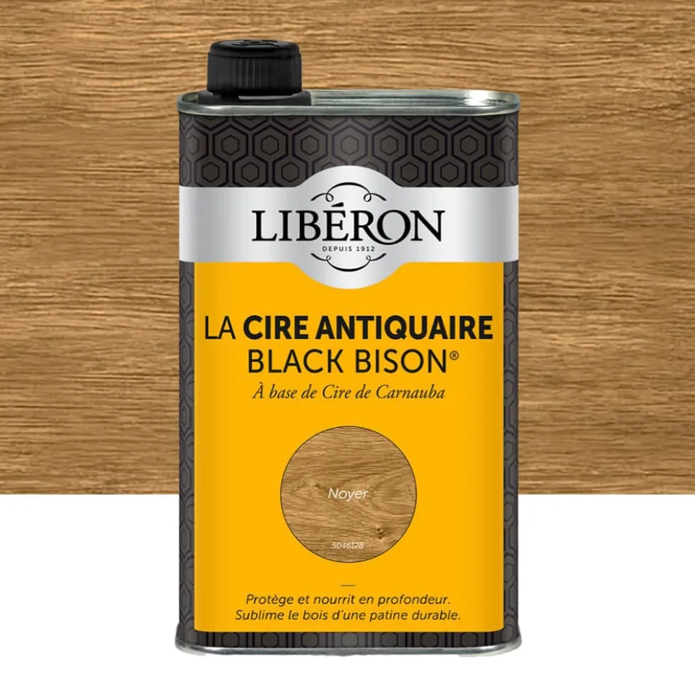 Cire antiquaire LIBÉRON Black Bison Noyer (liquide)