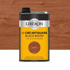 Cire antiquaire LIBÉRON Black Bison Acajou (liquide)