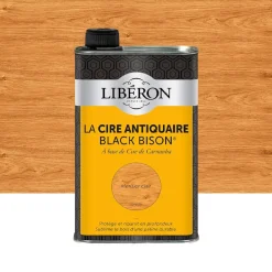Cire antiquaire LIBÉRON Black Bison Merisier Clair (liquide)