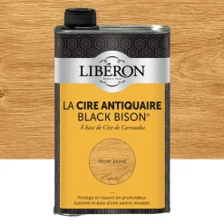 Cire antiquaire LIBÉRON Black Bison Noyer blond (liquide)