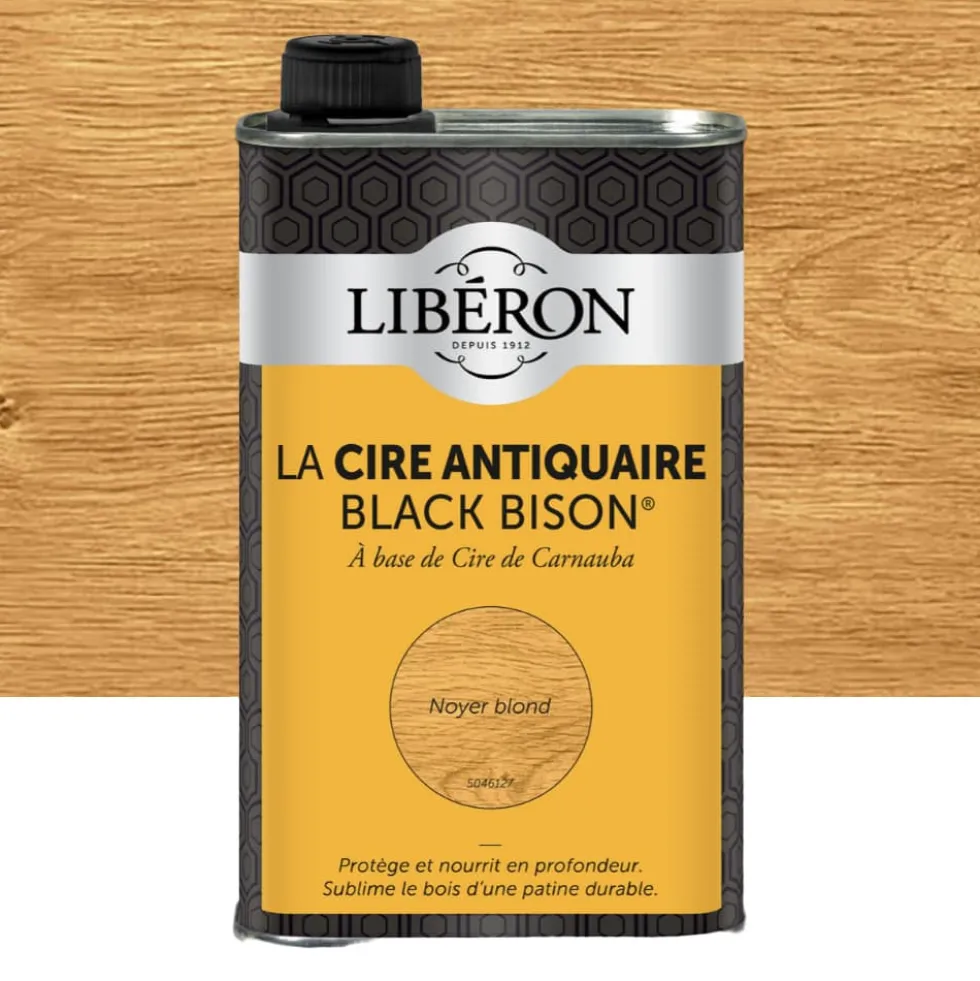 Cire antiquaire LIBÉRON Black Bison Noyer blond (liquide)