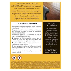 Cire Nourrissante Parquet LIBÉRON Chêne clair