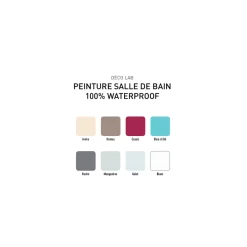 Déco LAB Peinture Salle de bain 100% Waterproof V33 Galet