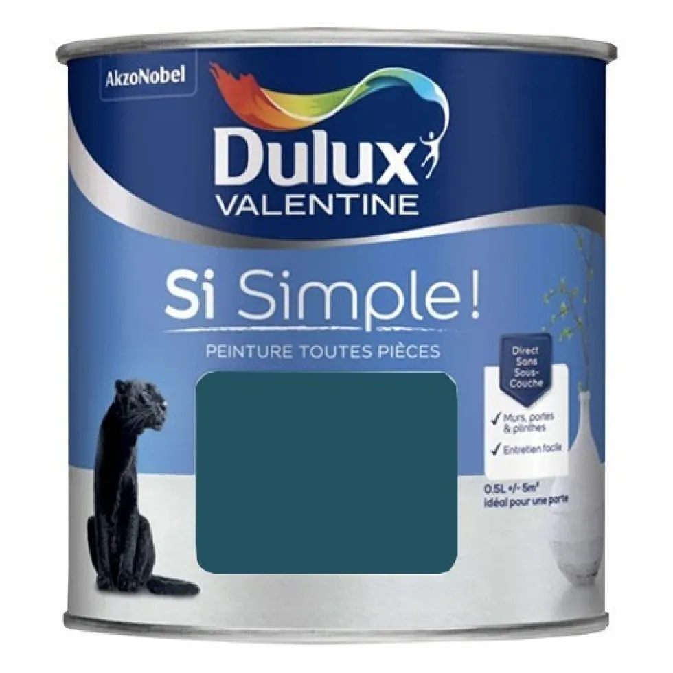 Dulux Valentine Peinture Si Simple! Le Bleu canard