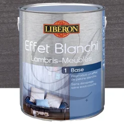 Effet Blanchi Lambris-Meubles LIBÉRON Lave cendrée