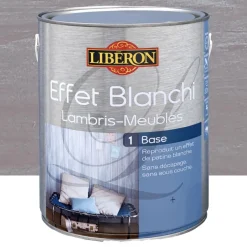 Effet Blanchi Lambris-Meubles LIBÉRON Mine de plomb