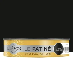 Effet décoratif ciré LIBÉRON Le Patiné Noir graphite