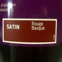 HELIOTAN Laque satinée pour Bois HELITION Rouge Basque