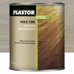 Huile Cire PLASTOR Decoprotect Gris patiné