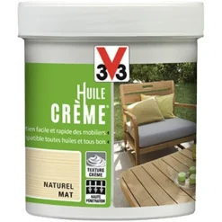 Huile crème V33 Naturel