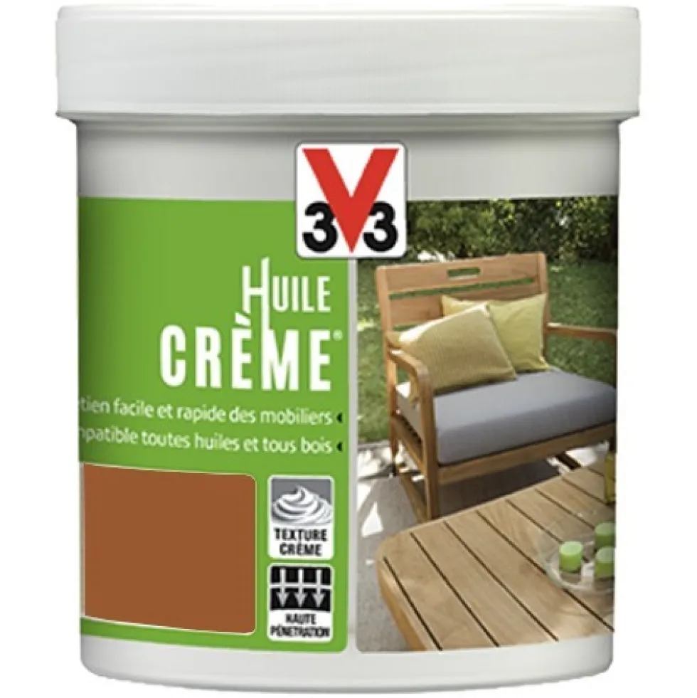 Huile crème V33 Teck