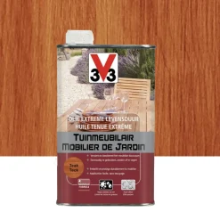 Huile mobilier De Jardin Tenue Extrême V33 Teck Mat