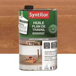 Huile Plan De Travail Biosourcée SYNTILOR Chêne Mat