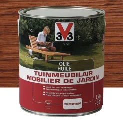 Huile pour mobilier de Jardin V33 Teck Mat