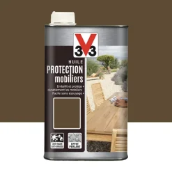 Huile Protection mobiliers V33 Chêne foncé