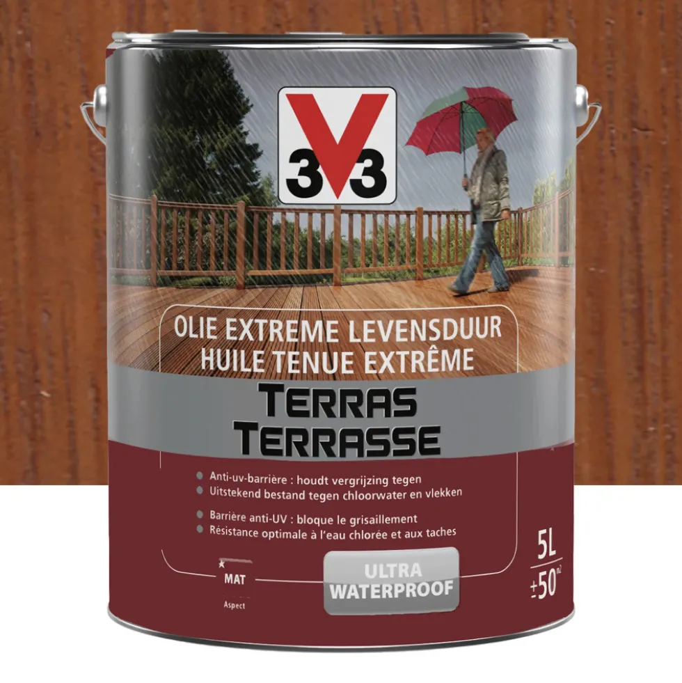 Huile Tenue Extrême Terrasse V33 Bangkirai
