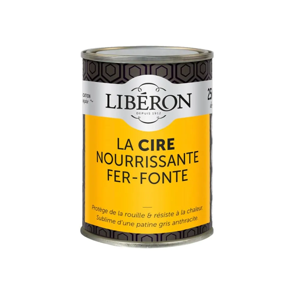 La Cire nourrissante LIBÉRON Fer-Fonte