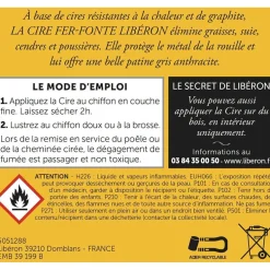 La Cire nourrissante LIBÉRON Fer-Fonte