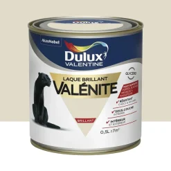 Laque brillant Dulux Valentine Valénite Lin clair