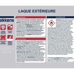 Laque Extérieure SIKKENS Satin Vert basque