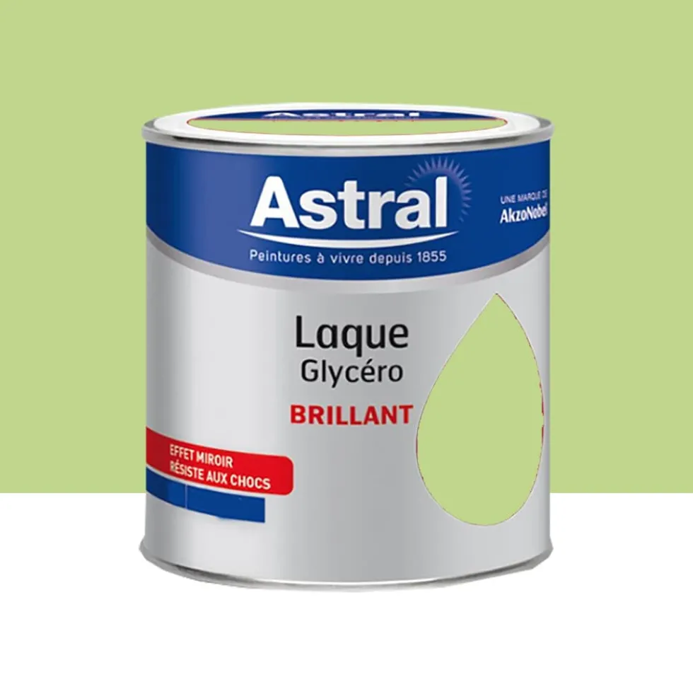 Laque Glycéro Brillante ASTRAL Vert Anis