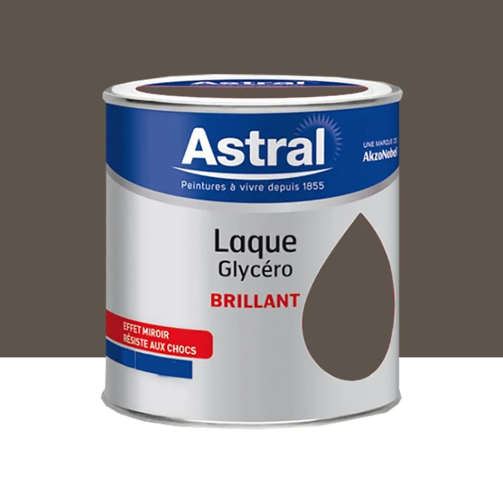 Laque Glycéro Brillante ASTRAL Bois foncé