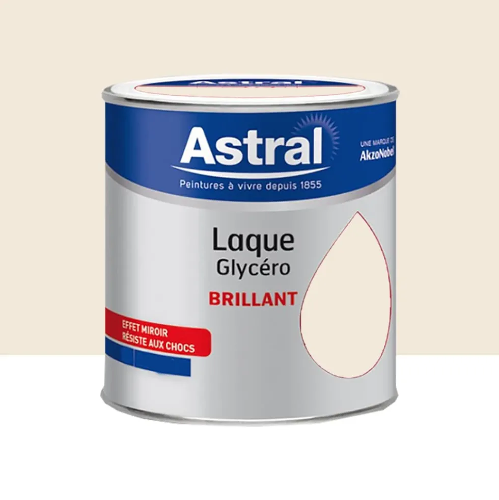 Laque Glycéro Brillante ASTRAL Coquille d'oeuf