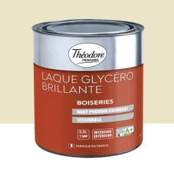 Laque Glycéro Brillante Théodore Ivoire