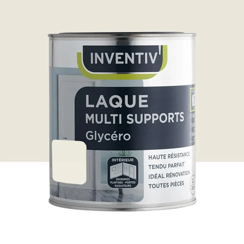 Laque Glycéro Multi-Supports INVENTIV' Satin Beige lin n°5