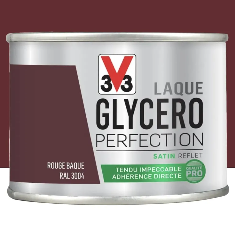 Laque Glycéro Perfection V33 Satin Rouge Basque