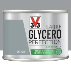 Laque Glycéro Perfection V33 Satin Gris acier