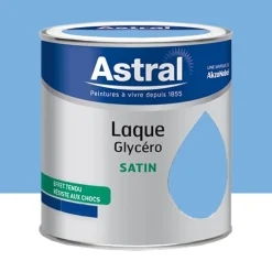 Laque Glycéro Satin ASTRAL Ciel bleu