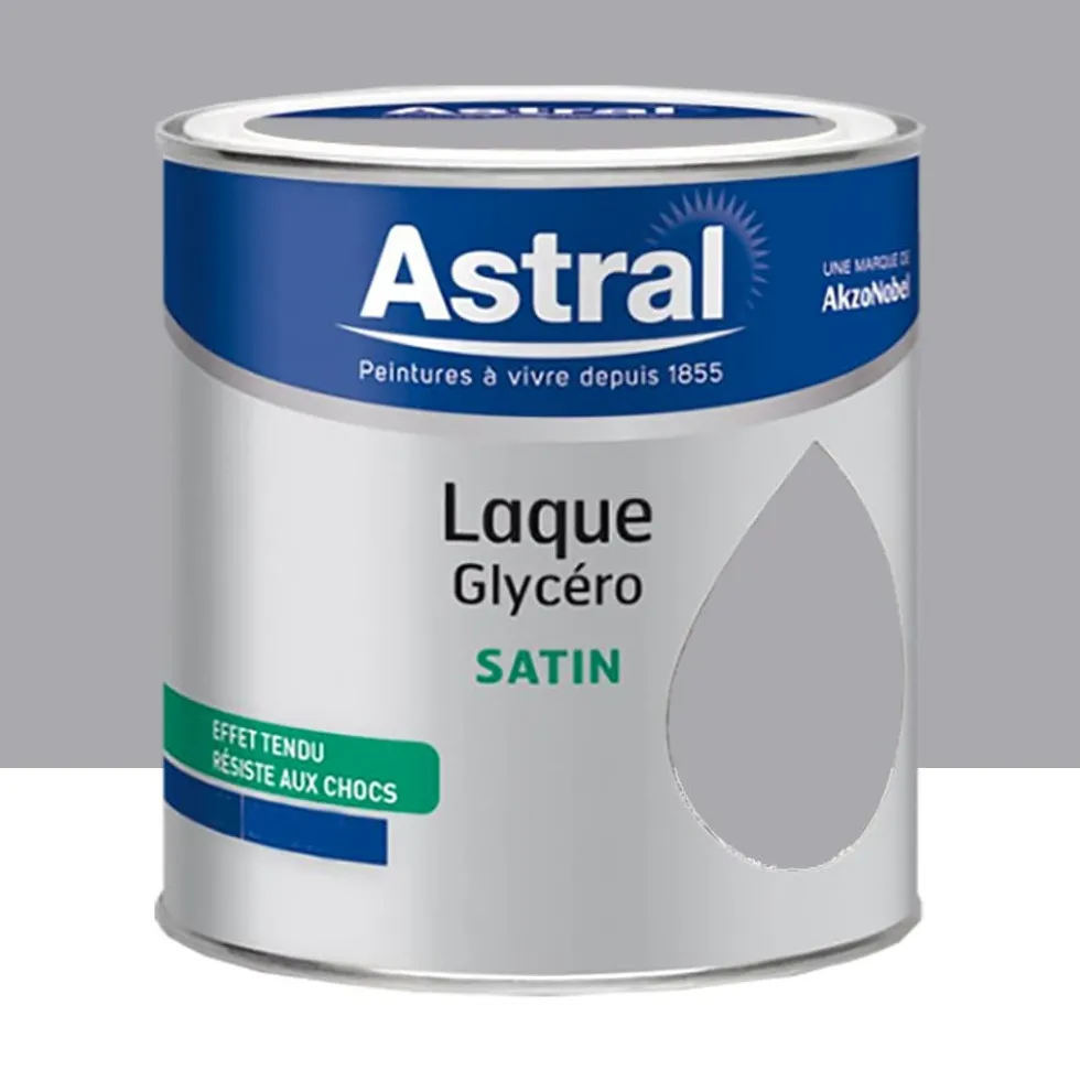 Laque Glycéro Satin ASTRAL Ciment