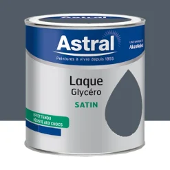 Laque Glycéro Satin ASTRAL Gris Anthracite