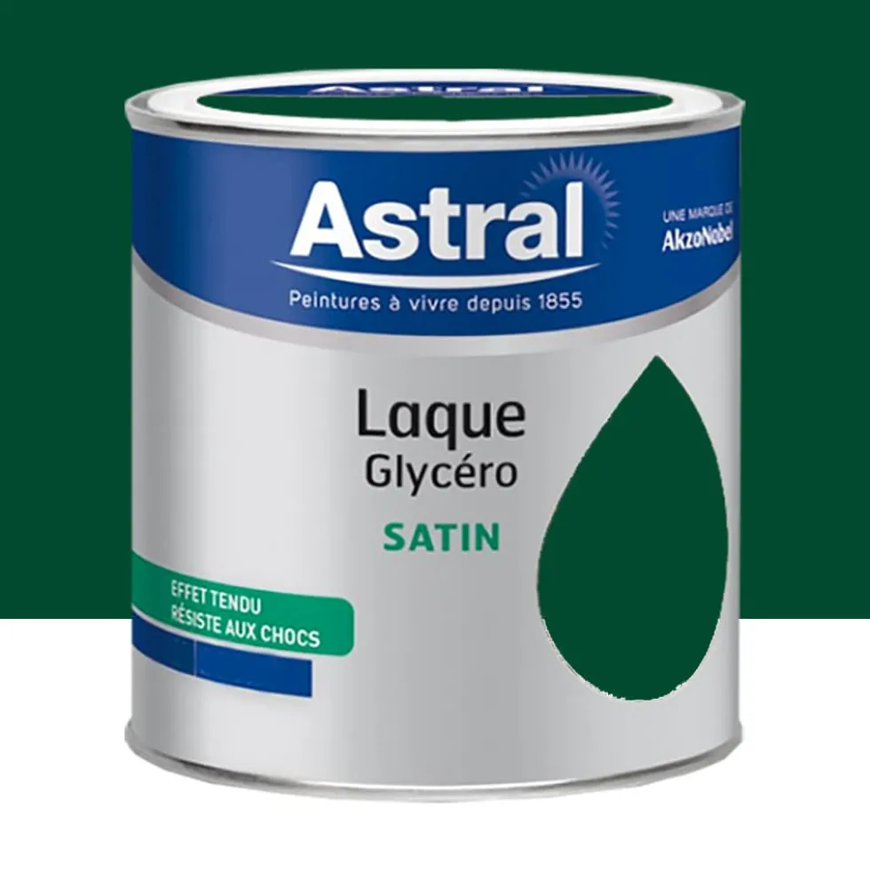 Laque Glycéro Satin ASTRAL Vert Sapin
