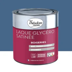 Laque Glycéro Satinée Théodore Bleu