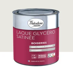 Laque Glycéro Satinée Théodore Gris nacré