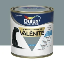 Laque mat velouté Dulux Valentine Valénite Gris Building